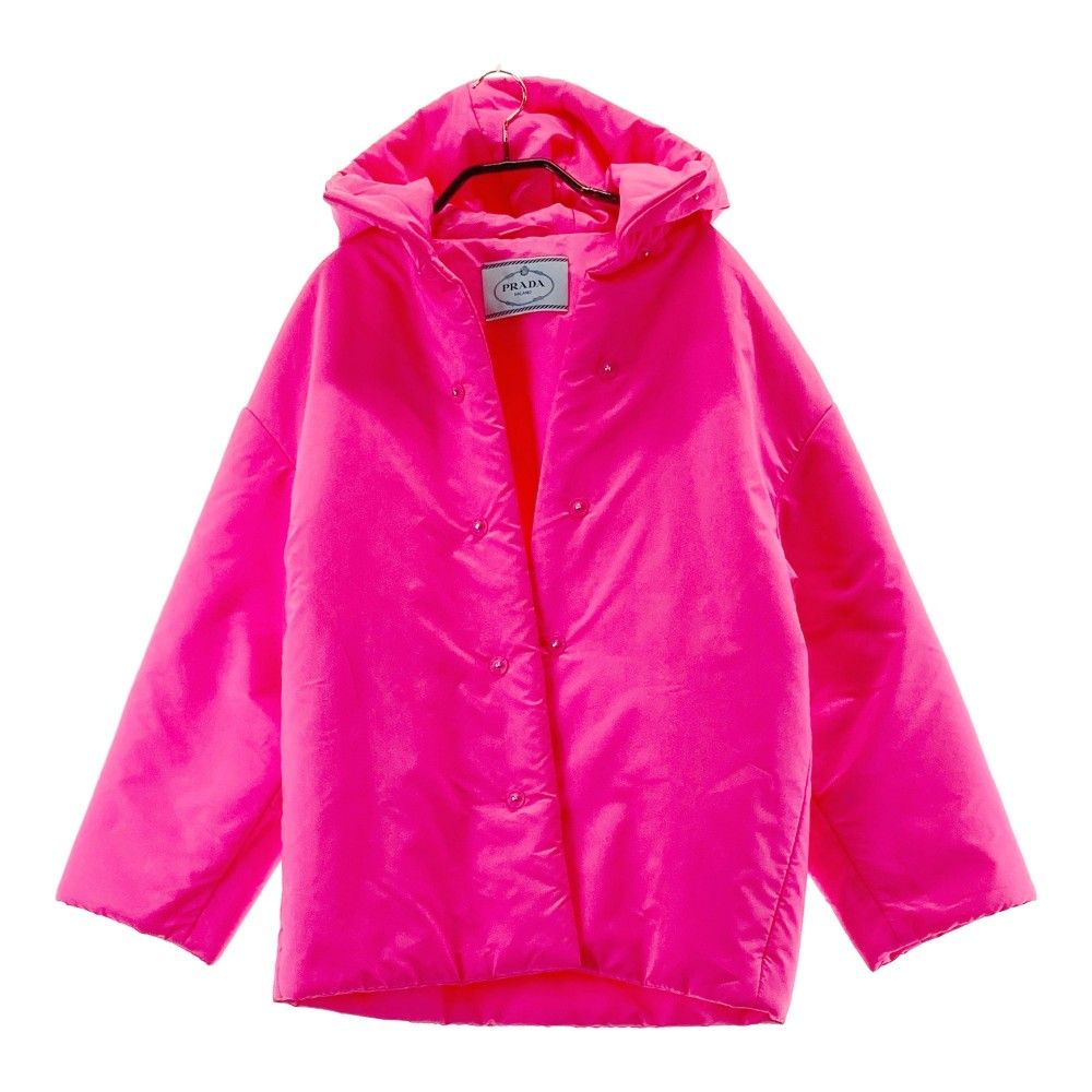 PRADA プラダ 18AW Z6A015 中綿ライナー ミックスツイードジャケット