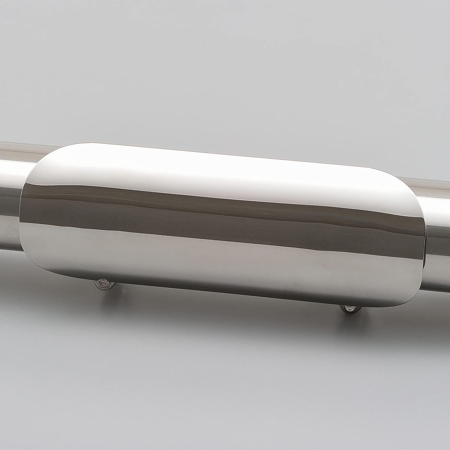 人気商品】ステンレス製 バフ仕上げ φ40-55対応 ヒートガード マフラー