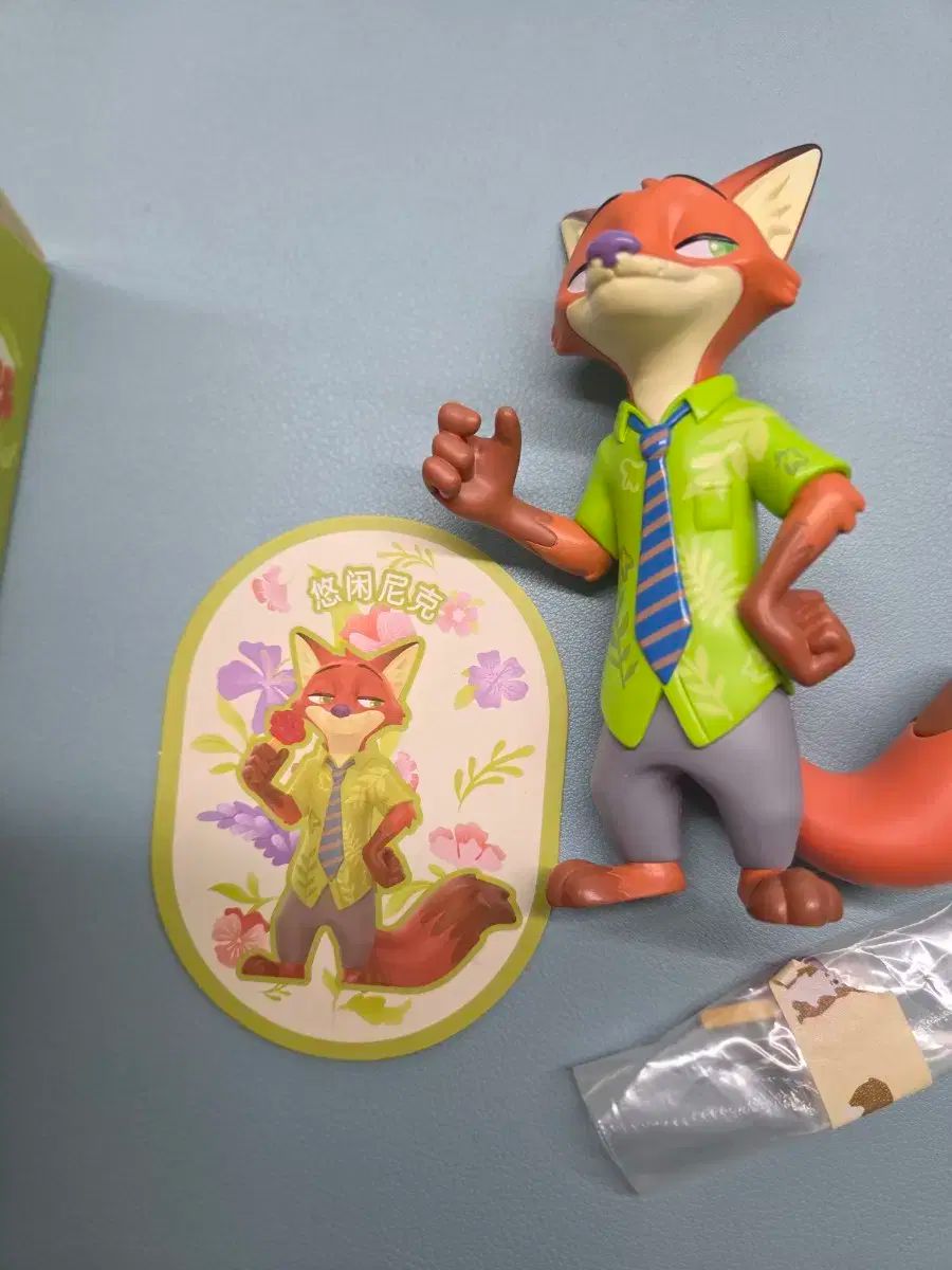 ディズニー　ズートピア ニック　アイスキャンディー　フィギュア ディズニーズートピア ニックアイスキャンディーフィギュア
