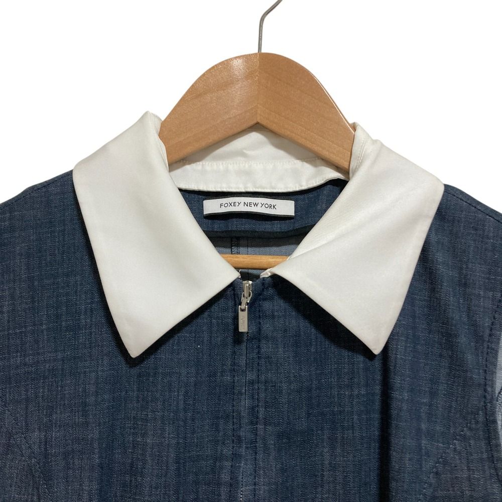 美品 FOXEY NEW YORK フォクシーニューヨーク Mylene 3WAY つけ