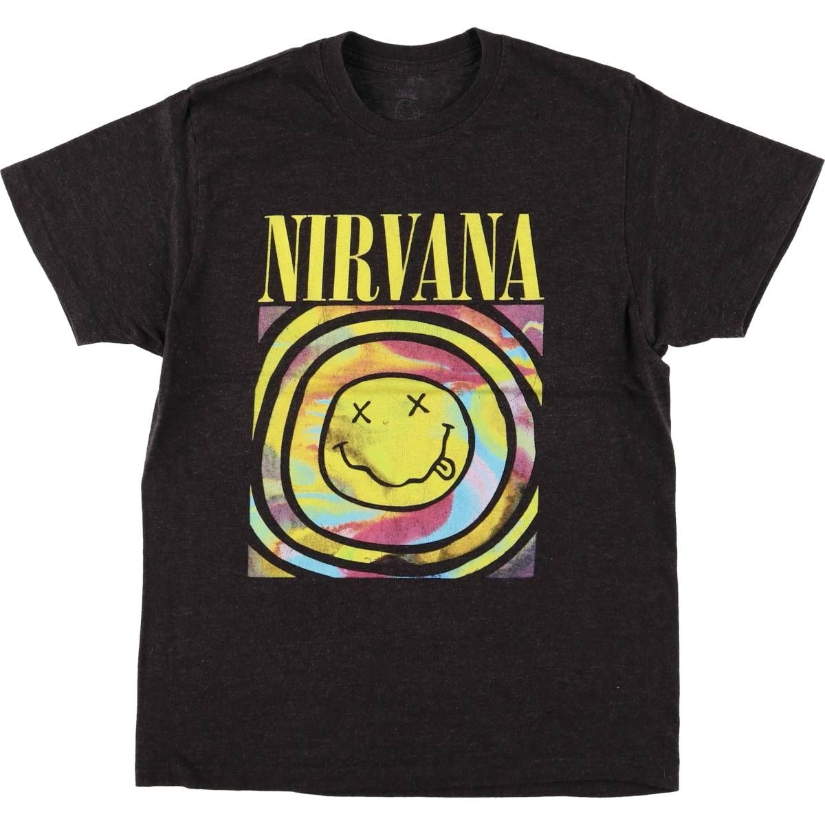 古着 NIRVANA ニルヴァーナ バンドTシャツ バンT メンズL相当