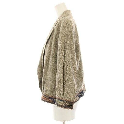 レオナール LEONARD ジャケット 七分袖 テーラード 2way L