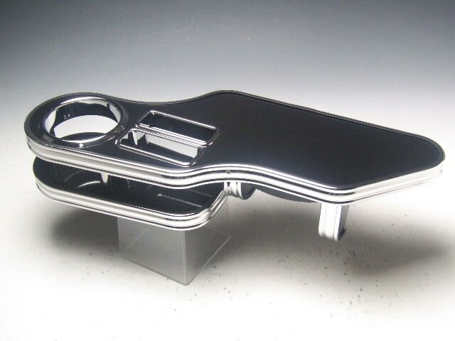 売り切り! 50プリウス サイドテーブル運転席側 ブラック BKxフルメッキ