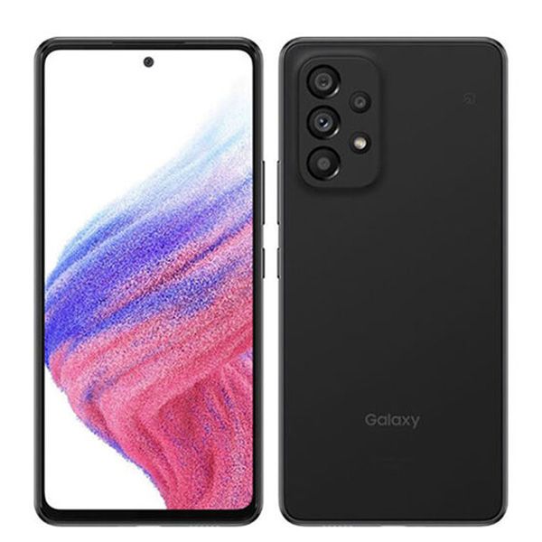 中古】 SCG15 Galaxy A53 5G オーサム ブラック SIMフリー 本体 au 