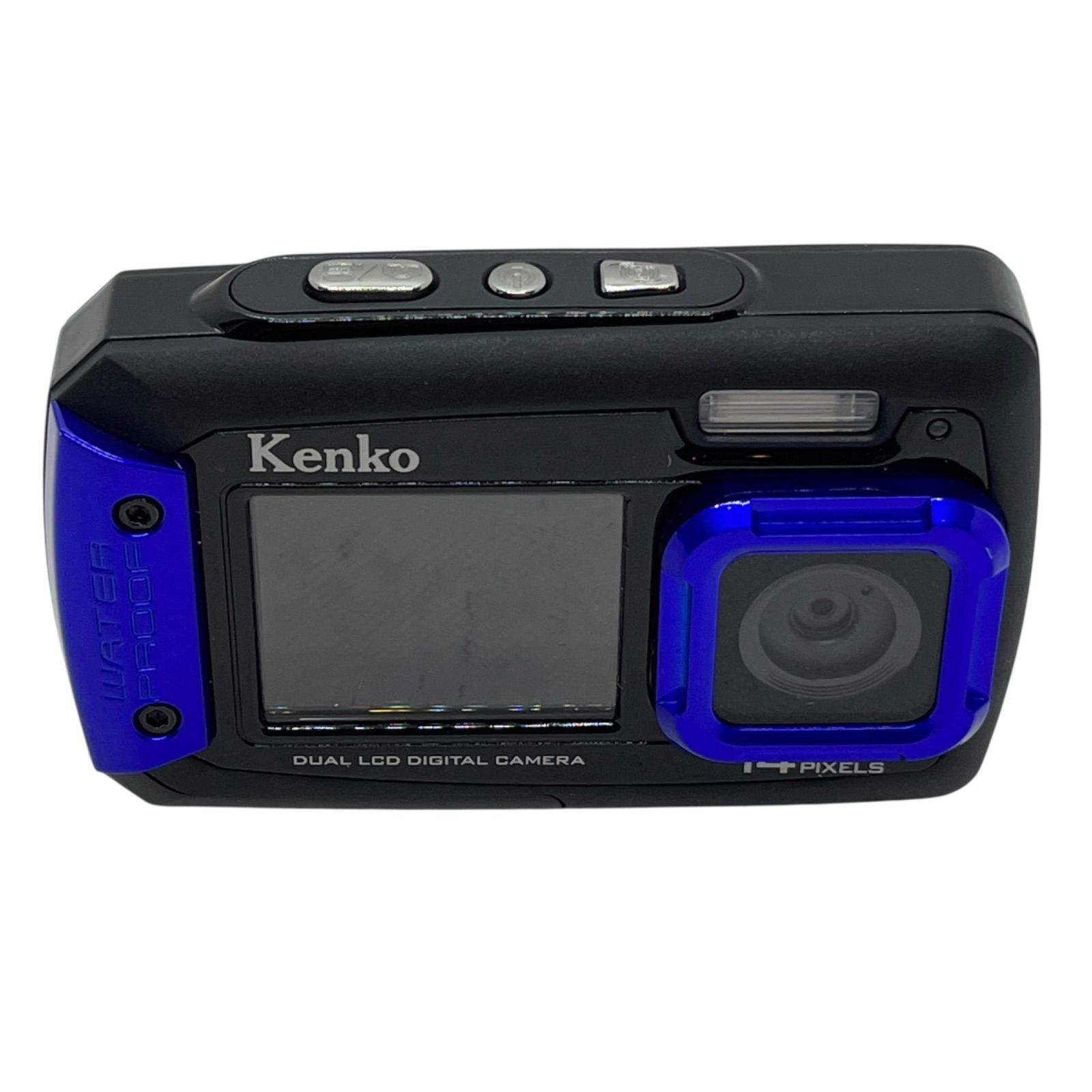 Kenko 防水デュアルモニターデジタルカメラ DSC1480DW IPX8相当防水 1.5m耐落下衝撃 434758 9n2op2j Amazon | Kenko 防水デュアルモニターデジタルカメラ DSC1480DW