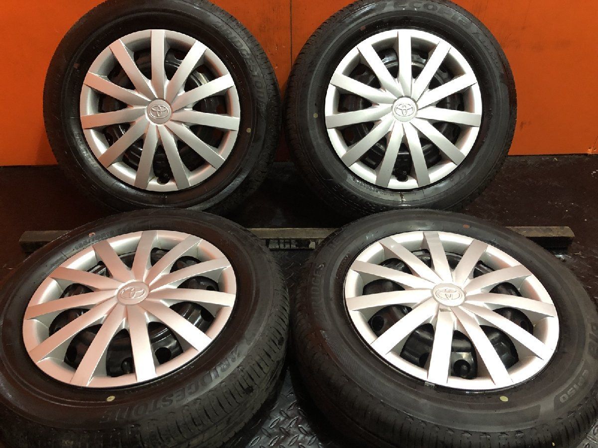 BS EP150 155/70R13】夏タイヤ【トヨタ ピクシス 純正ホイール 13 