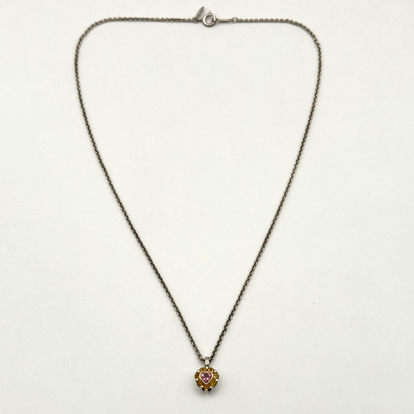 良品】Star Jewelry スタージュエリー ネックレス K18 SV925