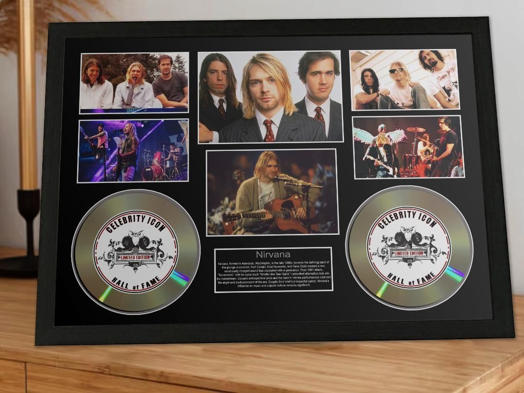 ニルヴァーナ セレブリティー アイコンフレーム ロック 証明書付1