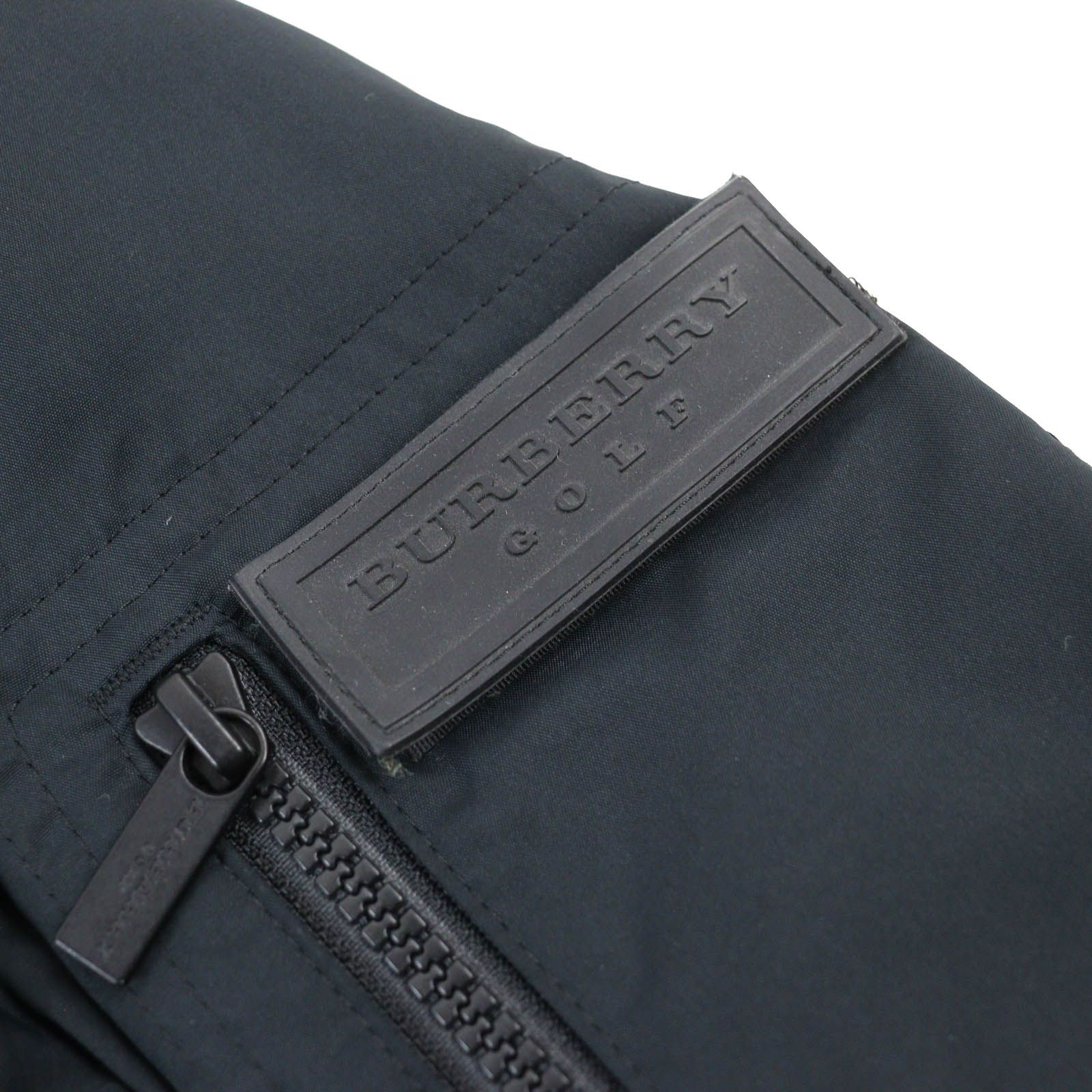 美品△BURBERRY GOLF バーバリーゴルフ ロゴラバーパッチ