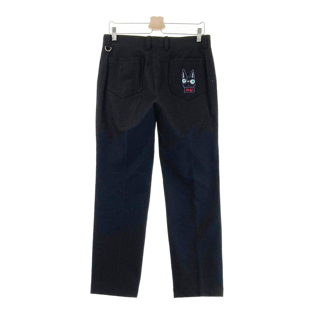 新品 MU SPORTS エムユースポーツ ストレッチパンツ ネイビー系 54