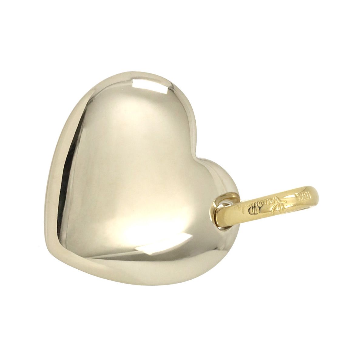 ポメラート Pomellato ハート ペンダントトップ K18 YG WG