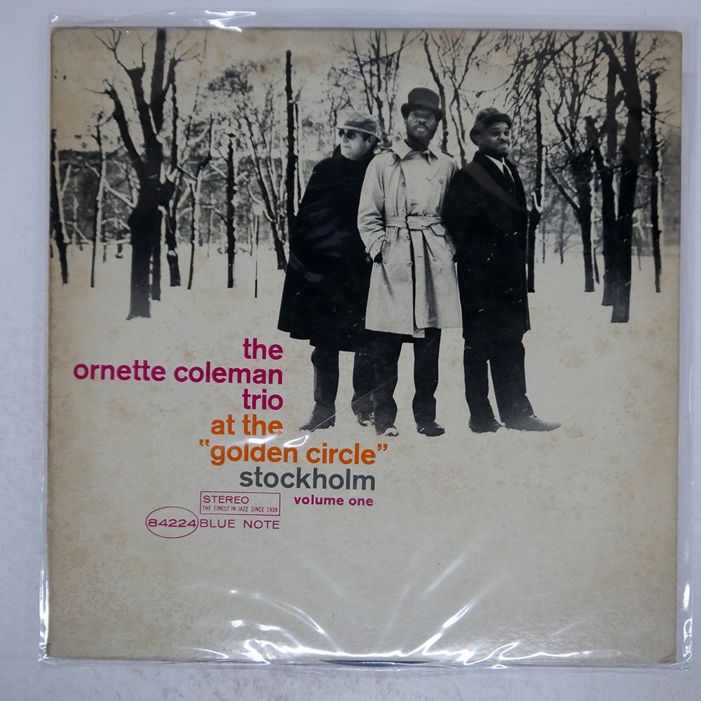 国内盤 ORNETTE COLEMAN TRIO/AT THE GOLDEN CIRCLE STOCKHOLM