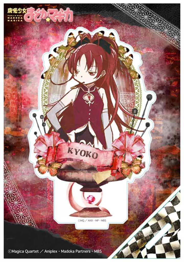 魔法少女まどか☆マギカ　佐倉杏子　アクリルスタンドパネル TVアニメ「魔法少女まどか☆マギカ」 - rockin'starコラボ 描き