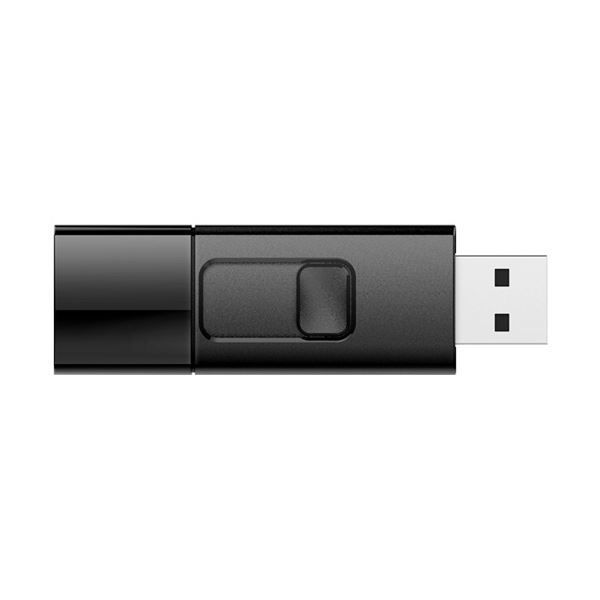 まとめ シリコンパワー USB3.0スライド式フラッシュメモリ 64GB ブラック SP064GBUF3B05V1K 1個 ×3セット