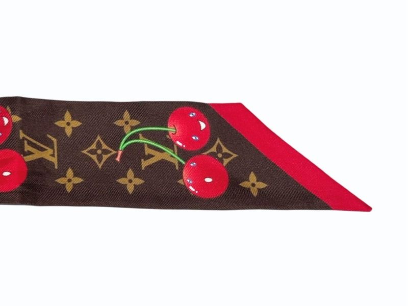 極美品 LOUIS VUITTON ルイヴィトン 村上隆 バンドーBB スカーフ