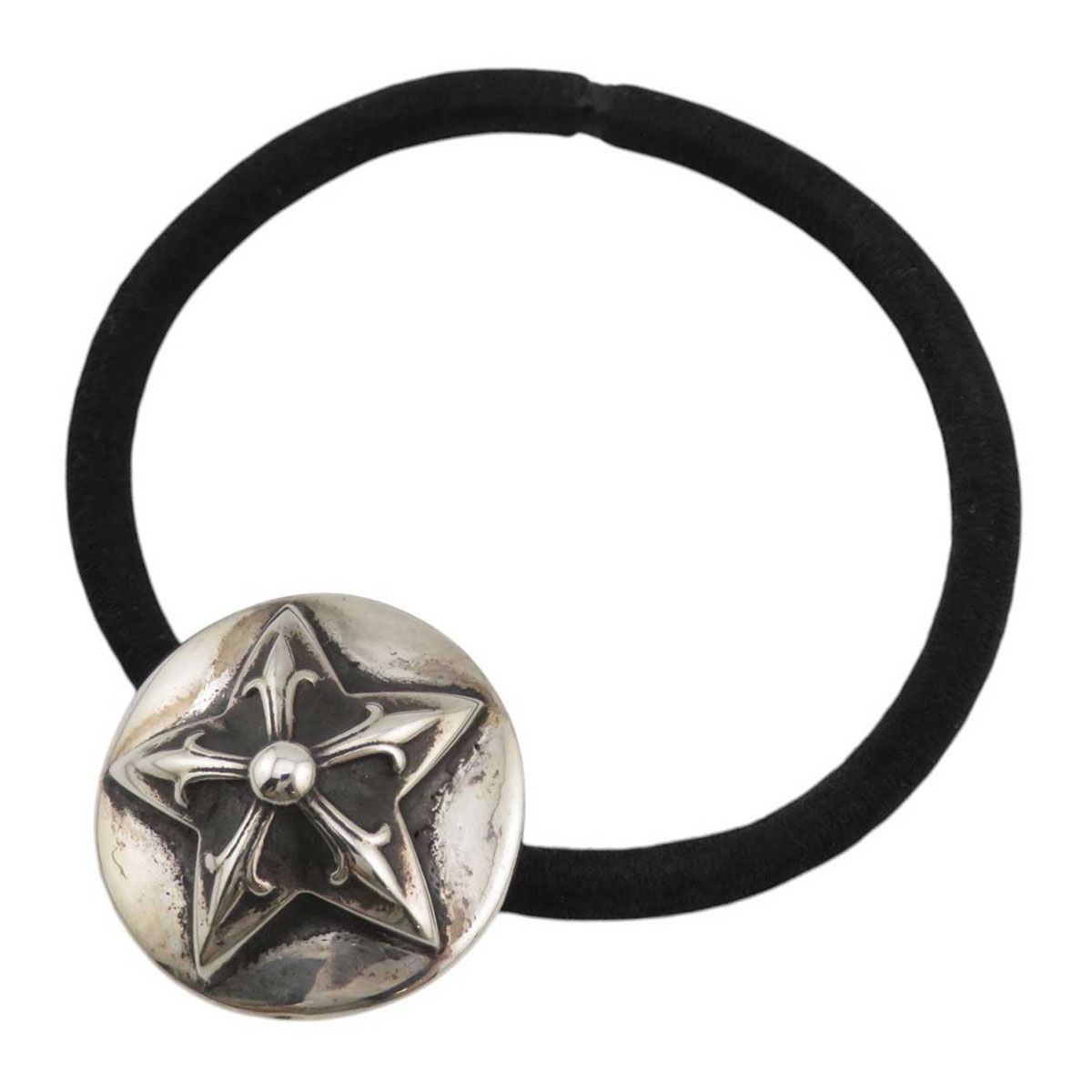 クロムハーツ スター ヘアバンド ユニセックス ブラック CHROME HEARTS アパレル 小物