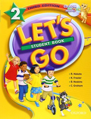 【中古】Let's Go 2 Student Book with CD-ROM