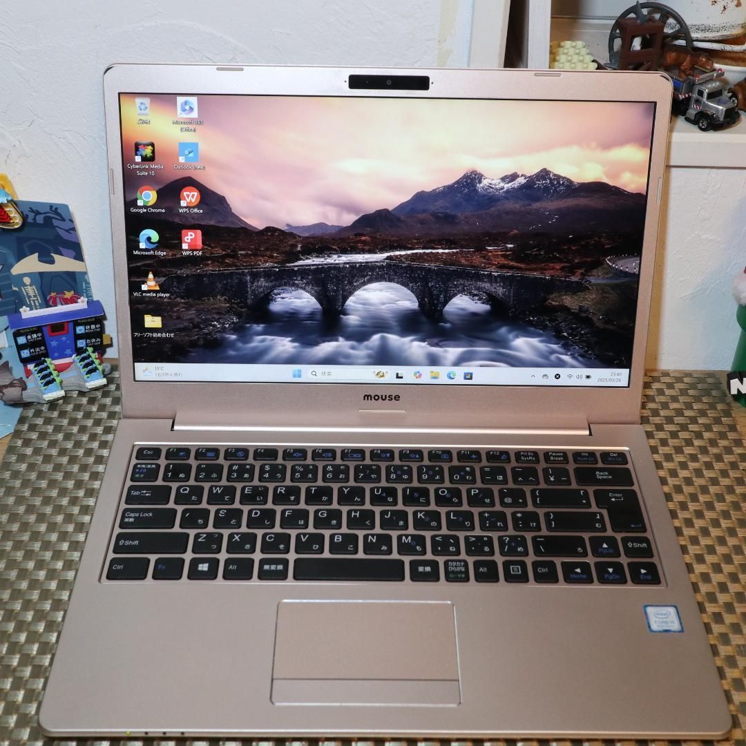 Win11公式対応8世代Corei5|メ8G|SSD HDD|無線|カメラ