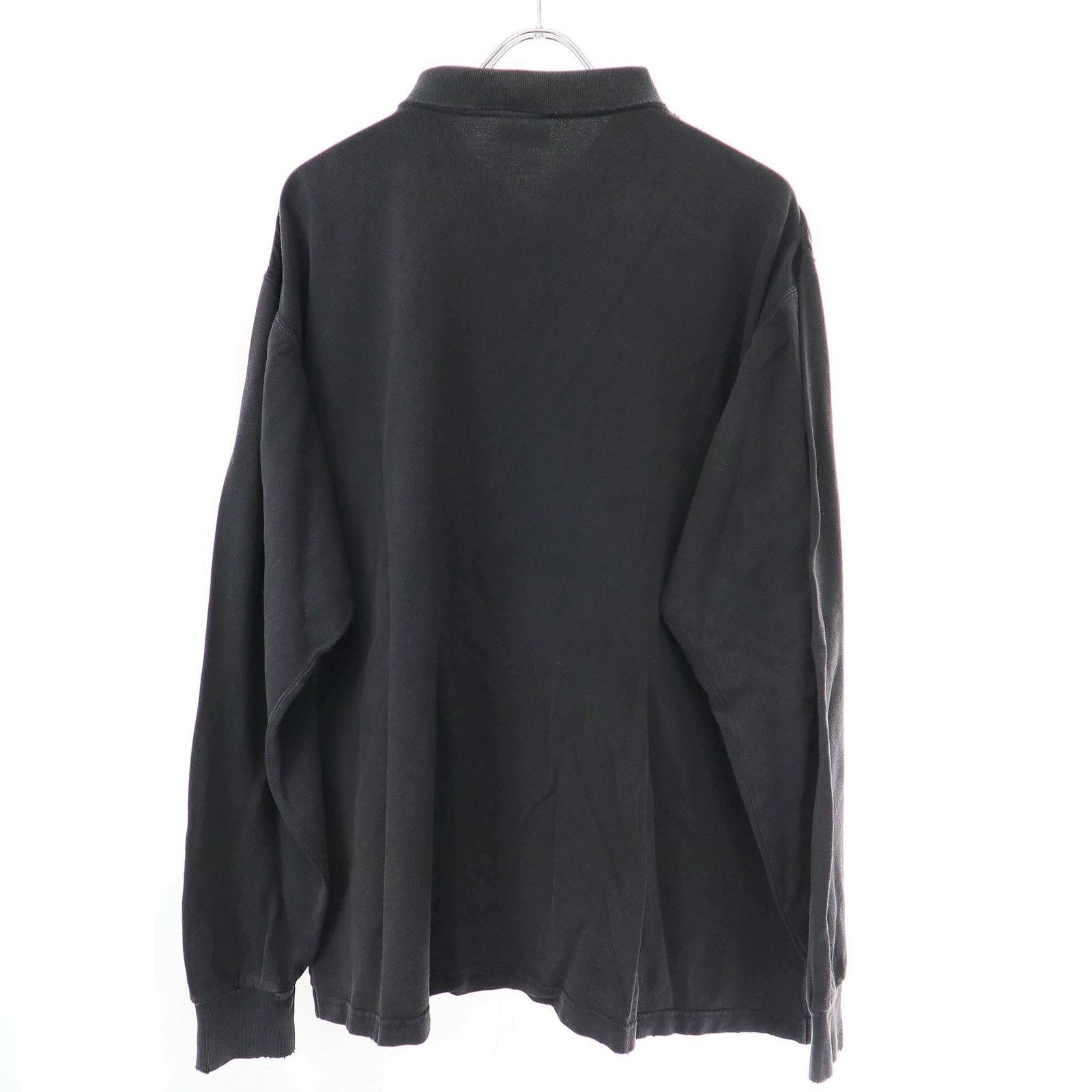 BALENCIAGA モックネックショートスリーブTシャツ BALENCIAGA (バレンシアガ) 22SS OVERSIZED REPAIRED T-SHIRT