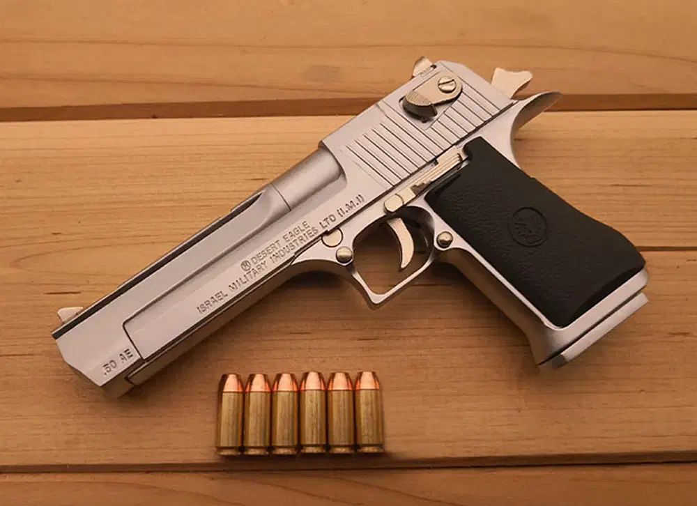 ○【メーカー不明・モデルガン】デザート イーグル44・発火済み