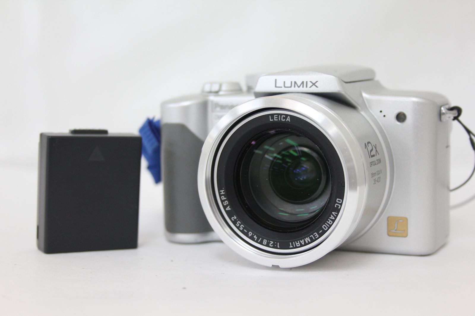 返品保証】 パナソニック Panasonic LUMIX DMC-FZ3 12x バッテリー付き 