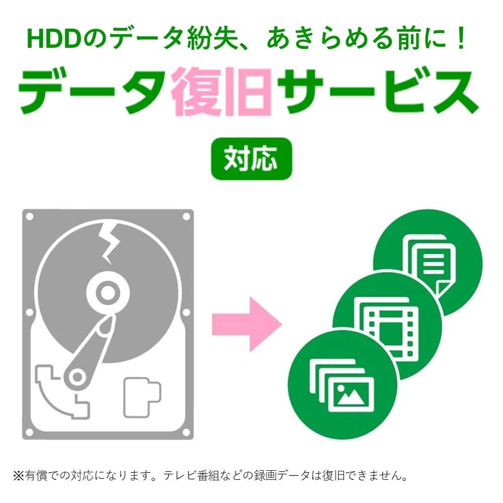 外付けハードディスク 4TB 【Amazon.co.jp限定】バッファロー テレビ