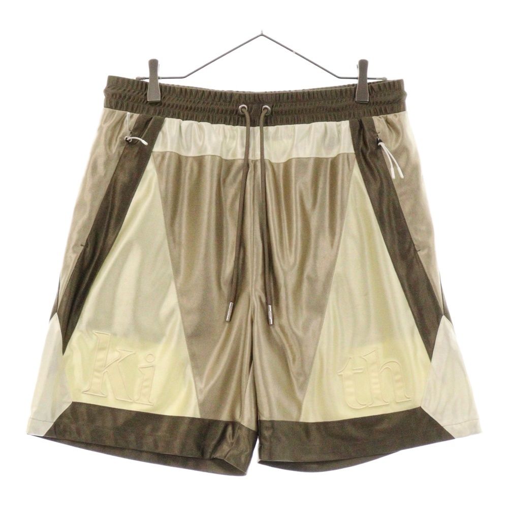 KITH (キス) 24SS Turbo Shorts ターボショーツ ロゴ刺繍ハーフ