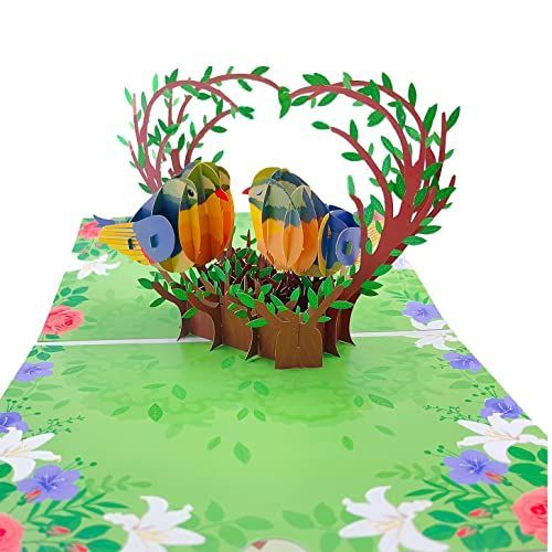 S7 バースデーカード 立体 グリーティングカード結婚祝い カード 誕生日カード 女の子 還暦 母の日メッセージカード 記念日 ポップアップカード 花 ウェディングカード バレンタインカード