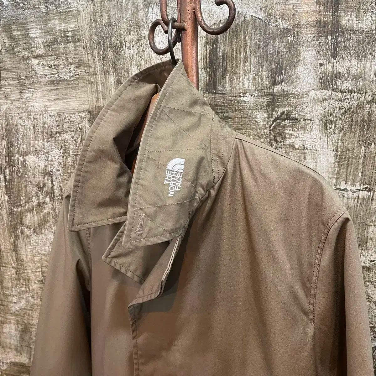 ビームス別注THE NORTH FACE ×ナナミカベージュ トレンチコート LBEAMS