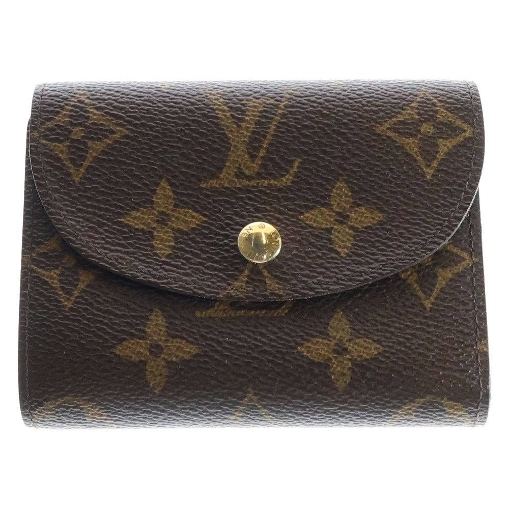 LOUIS VUITTON ルイヴィトン モノグラム ポルトフォイユエレーヌ 三つ折り財布 ウォレット ブラウン M60253 MI0142