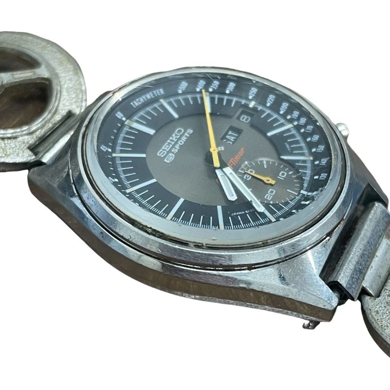 自動巻き ブラック文字盤