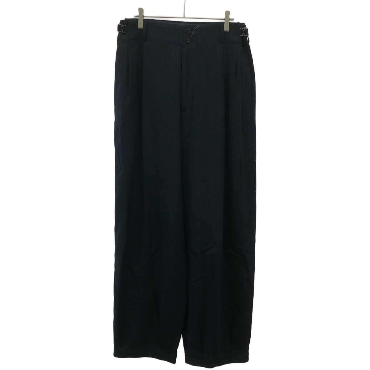 IRENISA イレニサ 24AW VOLUME JOGGER PANTS ストライプボリューム 