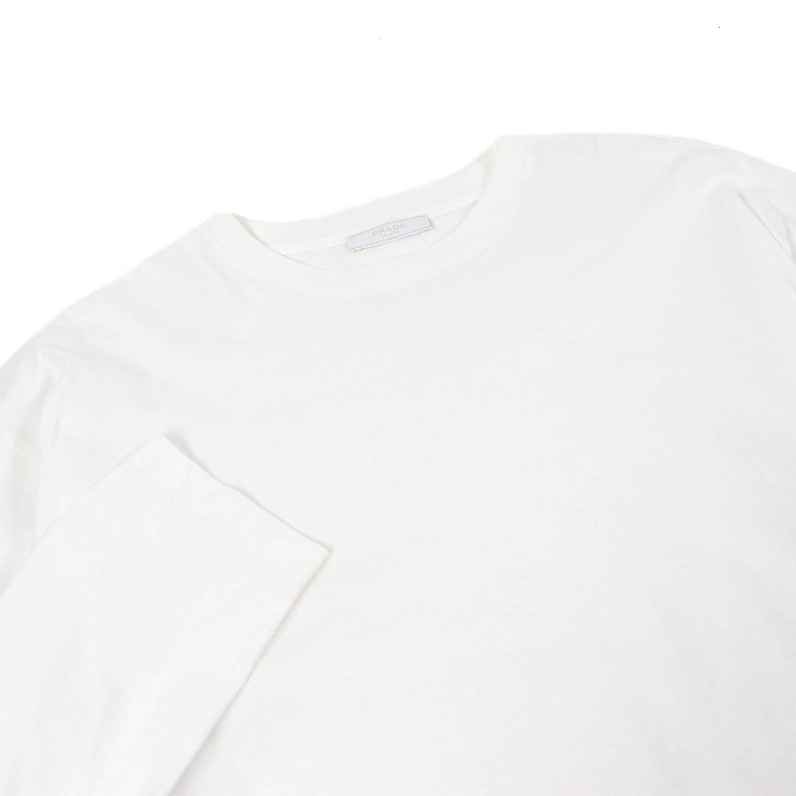 美品□PRADA プラダ 22AW UJL444 コットン100% 転写プリント
