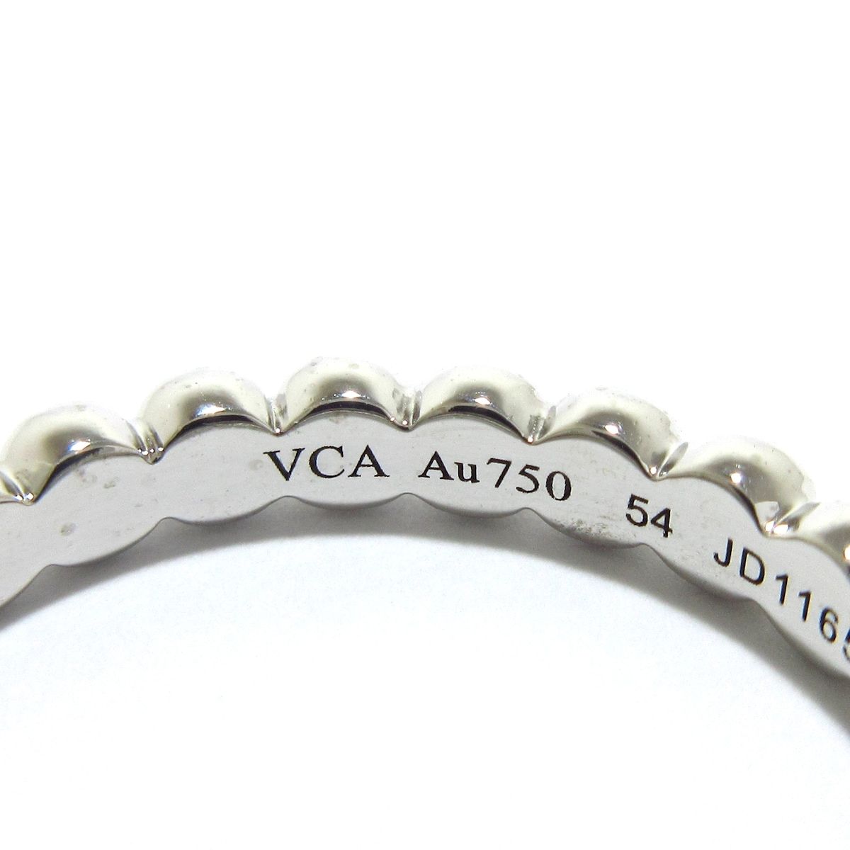 VanCleef & Arpels(ヴァンクリーフ&アーペル) リング 54美品 ペルレ  