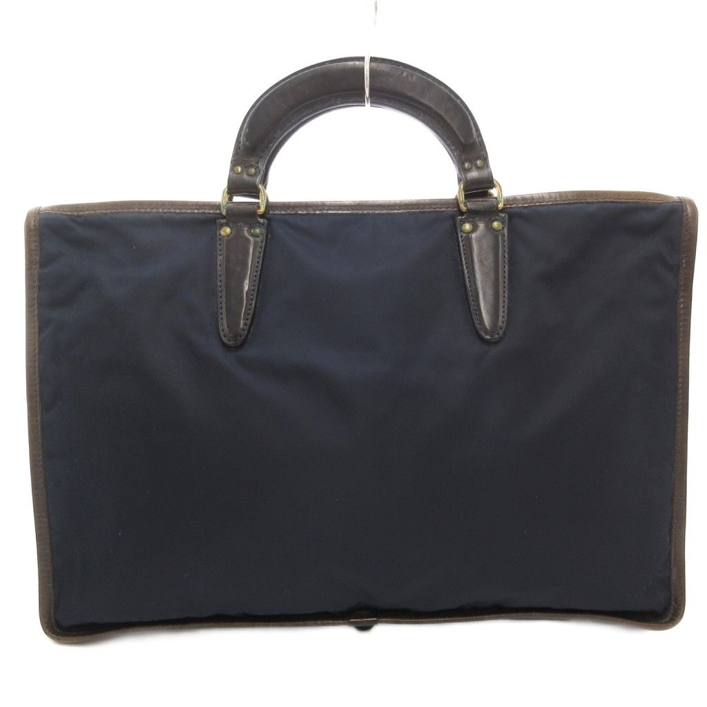 【美品】フェリージ　ブリーフケース　ネイビー classic_30012468