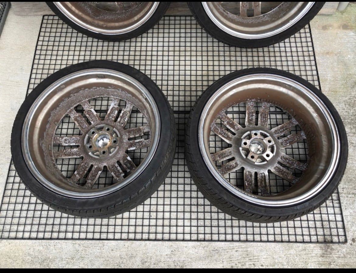 giovanna 8.5J+35 20インチ タイヤホイール 4本セット - メルカリ