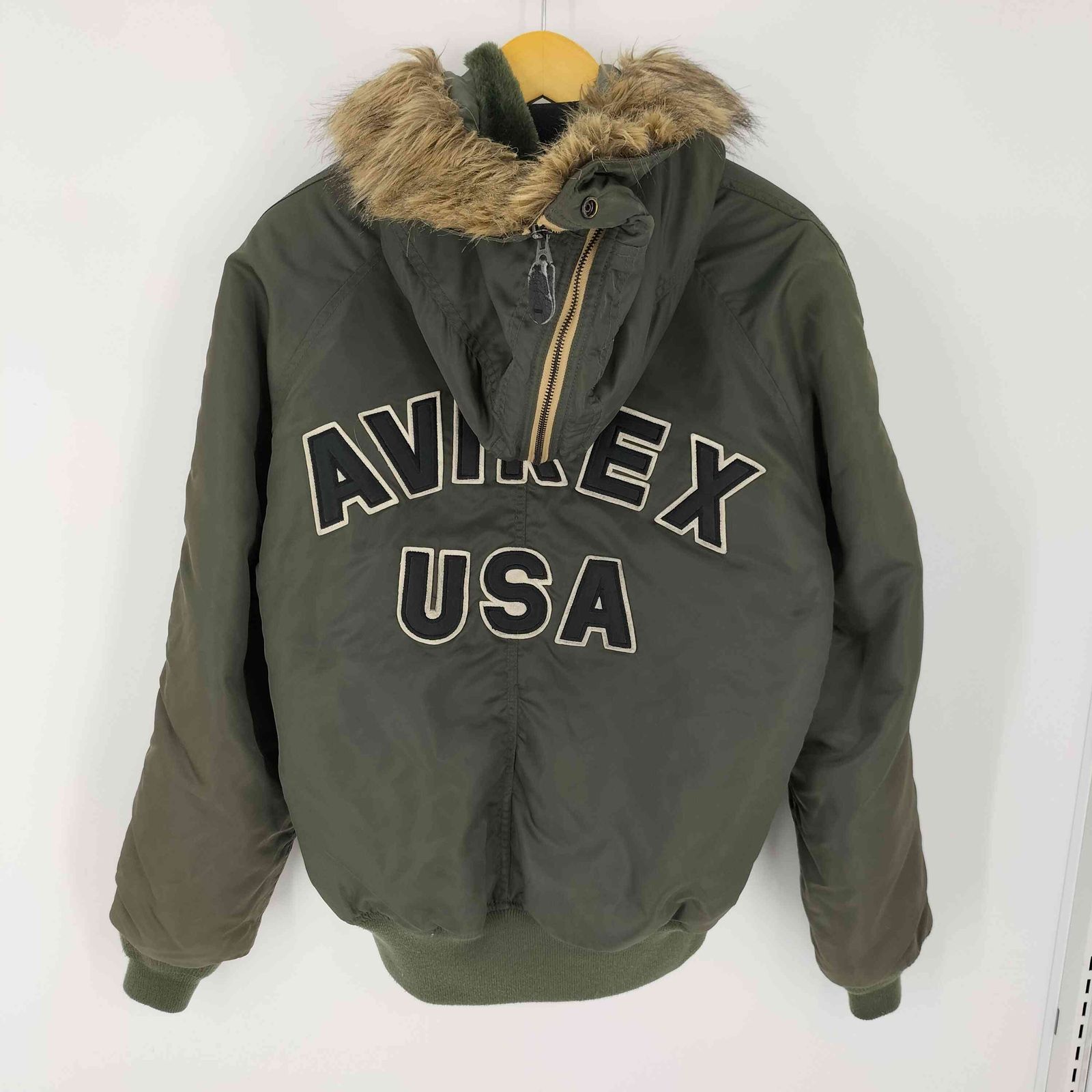 【アヴィレックス】 N2-B AVIREX USA ワッペン フライトジャケット メンズ&レディース/オンライン&DEPOT限定/フライトジャケット/L
