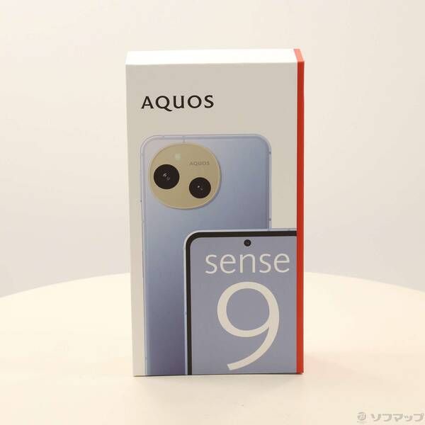 未使用品〕 未使用品 AQUOS sense9 256GB ブルー SH-M29 SIM