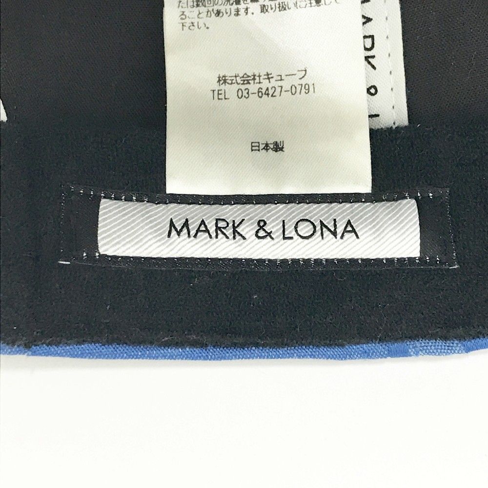 MARK&LONA マークアンドロナ キャップ スカルラインストーン