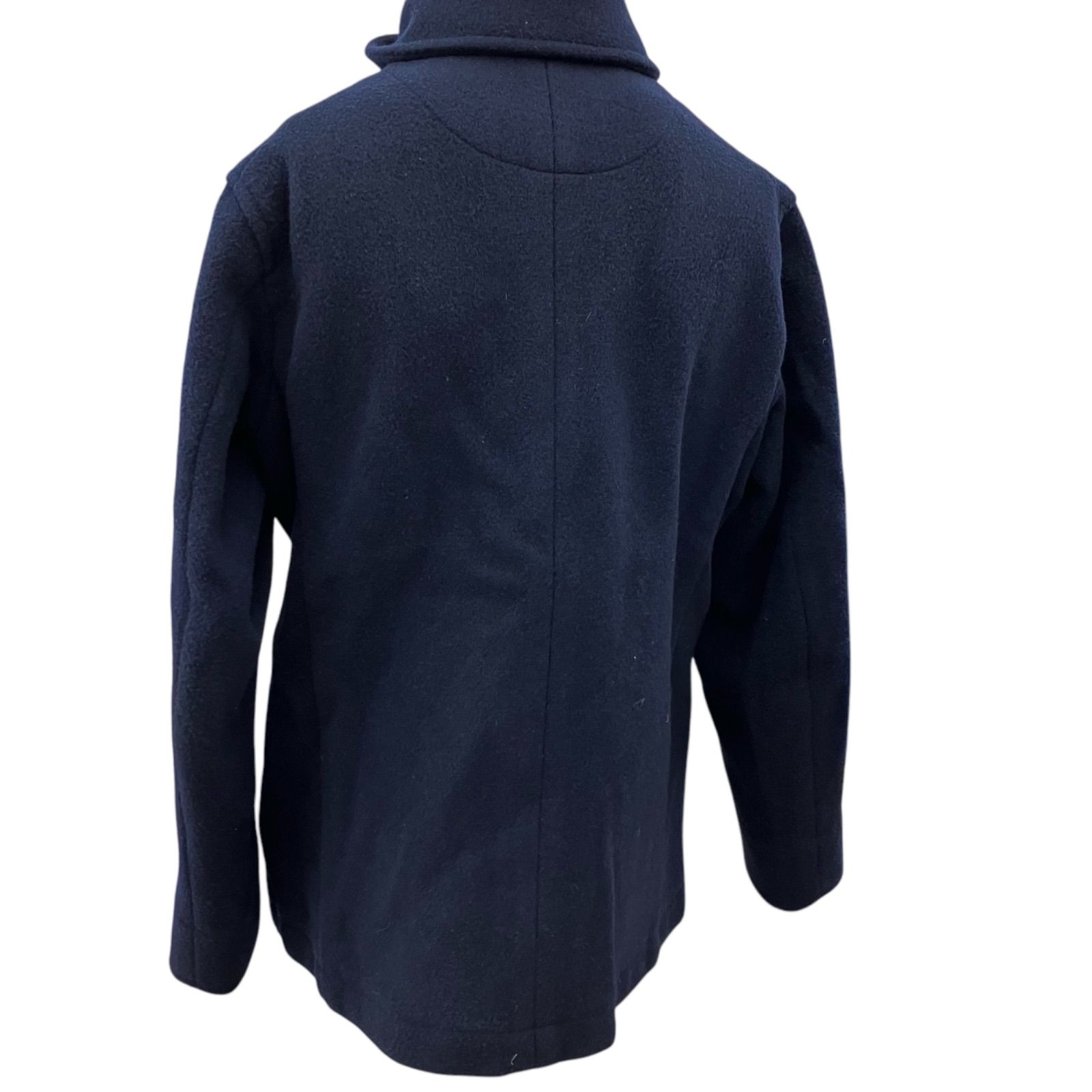 DANTON ジャケット ウールモッサ ネイビー 42 ダントン ウールモッサ