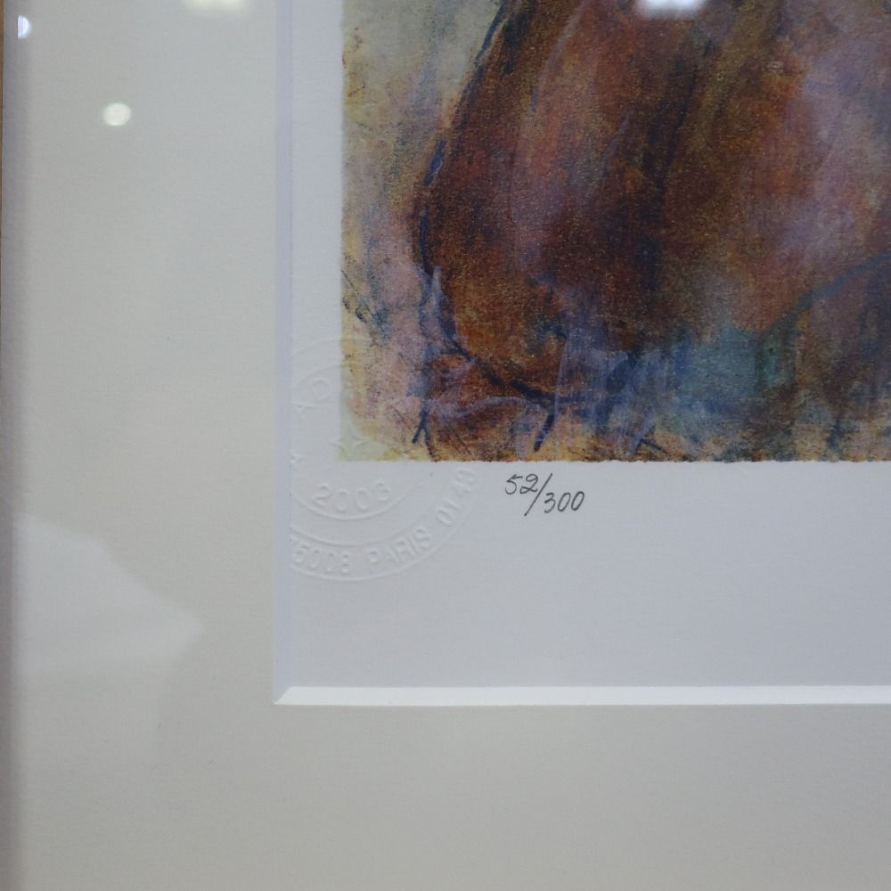 【Marc Chagall】マルク・シャガール 【ショーファー】 リトグラフ 52/300 ユニセックス 絵画 Marc Chagall】マルク・シャガール 【ショーファー】 リトグラフ