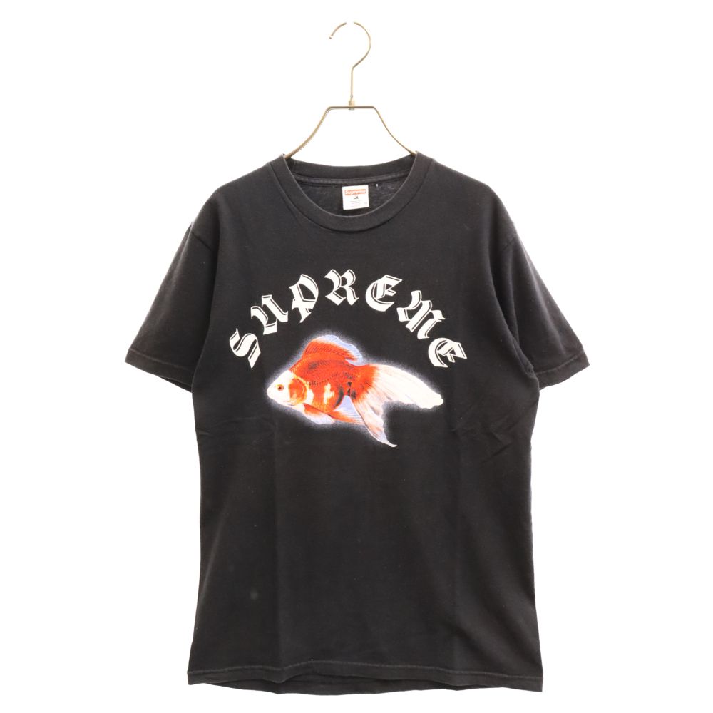 Supreme 16ss 金魚tee Sサイズ ブラックTシャツ/カットソー(半袖/袖なし)