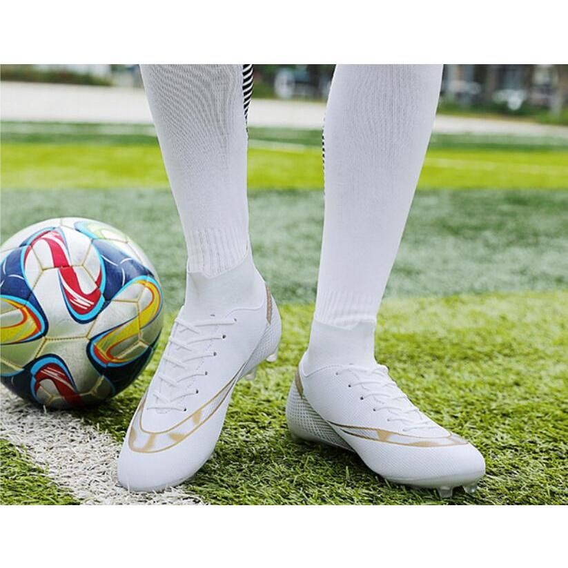 サッカースパイクジュニア ハイカット トレーニングシューズ スパイクシューズ 運動靴サッカ シューズ メンズ スポーツ サッカーシューズ おしゃれ min