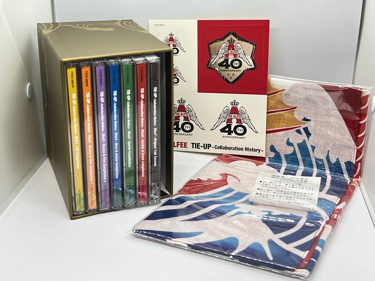 美品】THE ALFEE ジ・アルフィー/ TIE-UP~Collaboration History~ CD-BOX - メルカリ