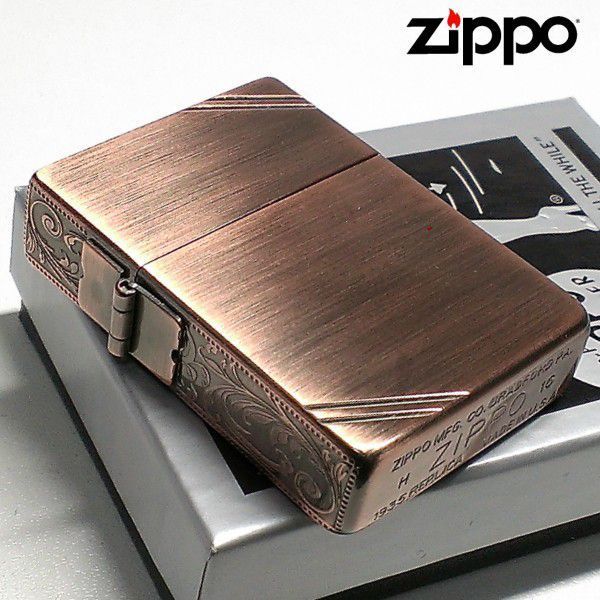 zippo ジッポー ベネチアン アラベスク 1992年製 逆刻印 逆打ち - 通販