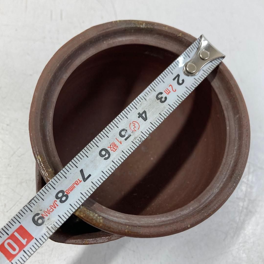 備前焼 宝瓶 タエサ 幅9.5㎝ 東ま5-1007①