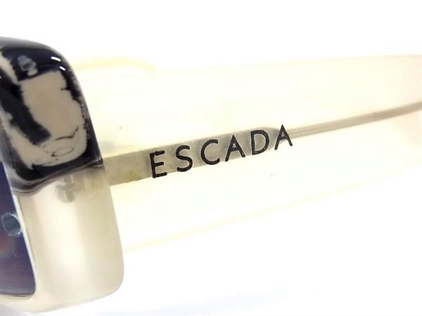 ESCADA エスカーダ 度入り サングラス 眼鏡 メガネ メンズ レディース クリアベージュ系×レンズ ブルーグラデーション系 DF5630