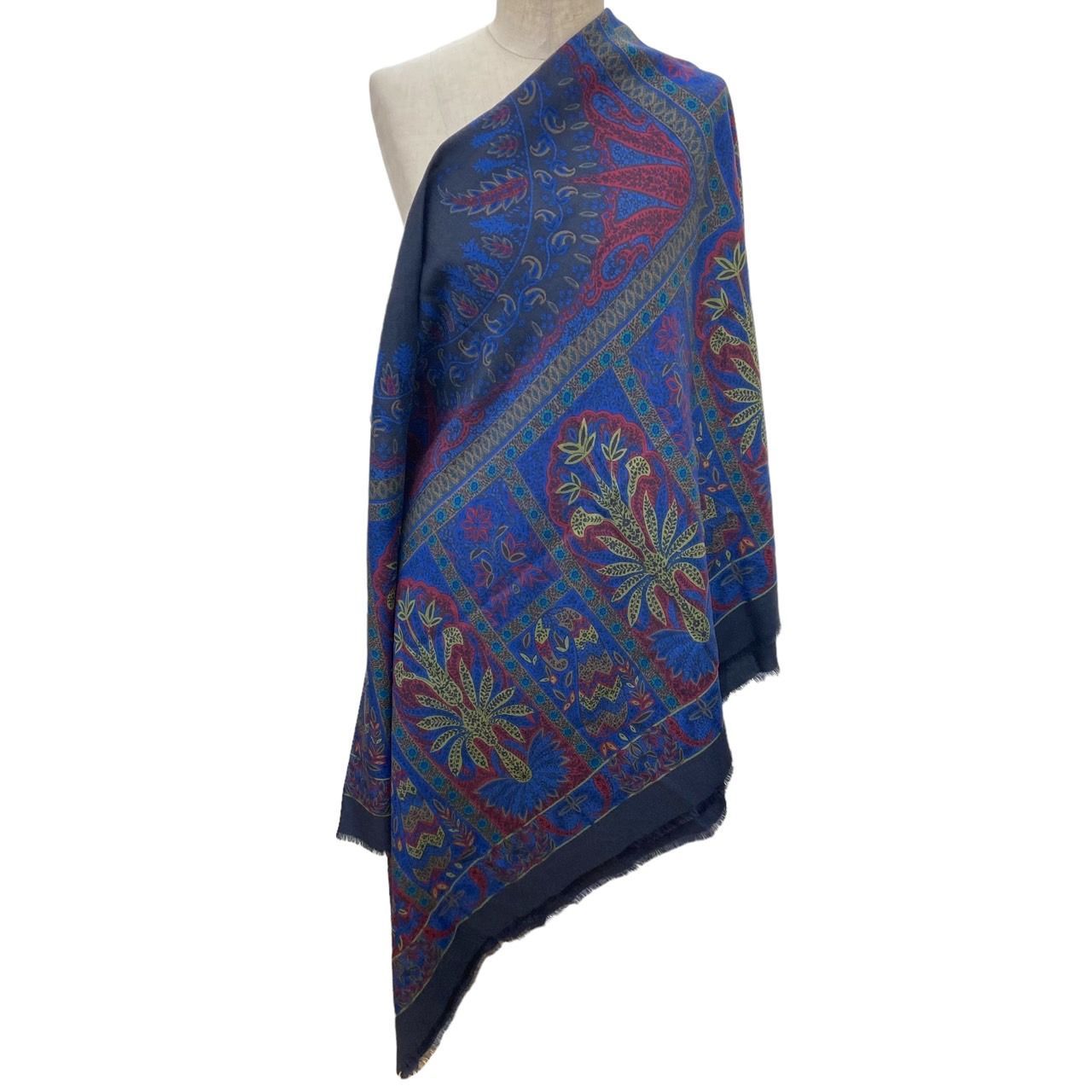 CELINE ペイズリー柄 ストール