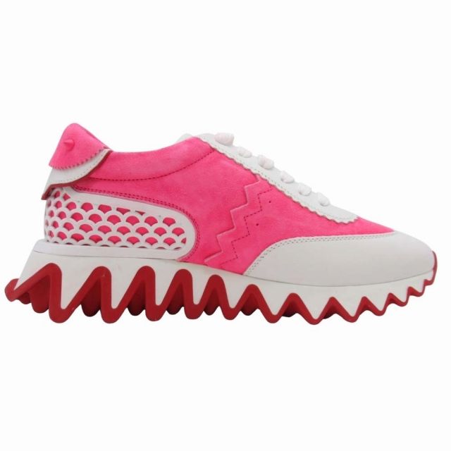 ☆Christian Louboutin☆Loubishark スニーカー 正規品 Loubishark (WOMEN) ホワイト ネオプレーン（合皮ゴム） - Shoes