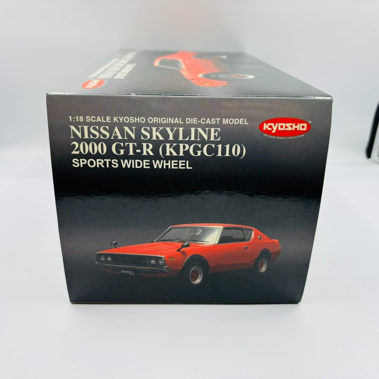 京商 1/18 日産 スカイライン 2000 GT-R KPGC110 SPORTS WIDE